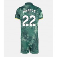 Tottenham Hotspur Brennan Johnson #22 Replika babykläder Tredjeställ Barn 2024-25 Kortärmad (+ korta byxor)